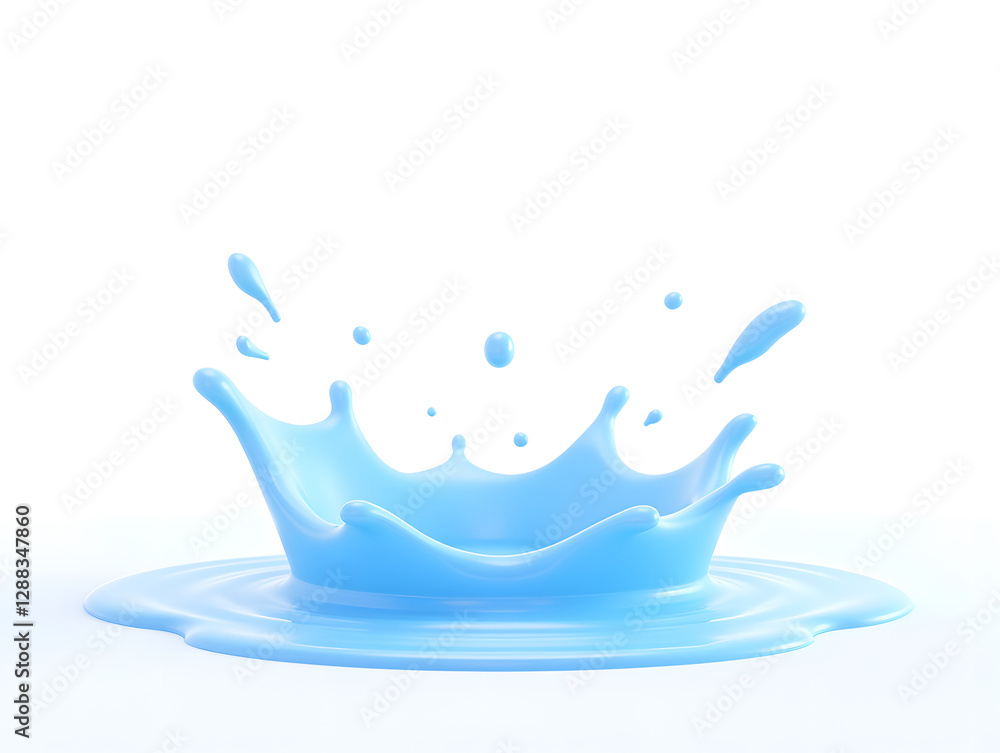 Pure liquid dynamic movement with droplets and bubbles, pure hydration element illustration Pure liquid dynamic movement with droplets and bubbles, pure hydration element illustration