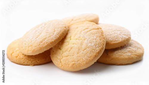 Obraz na płótnie sweet sugar cookies on white w salonie