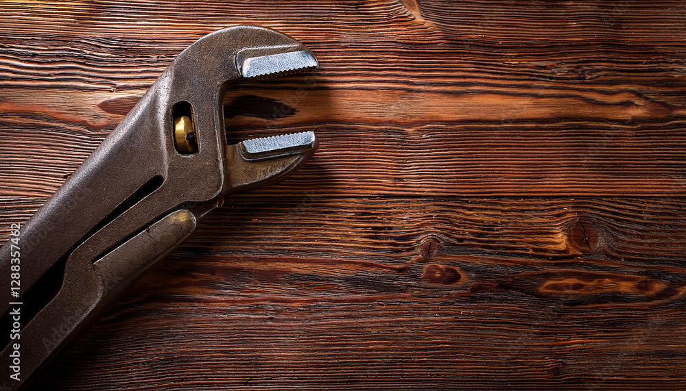 Vintage adjustable spanner