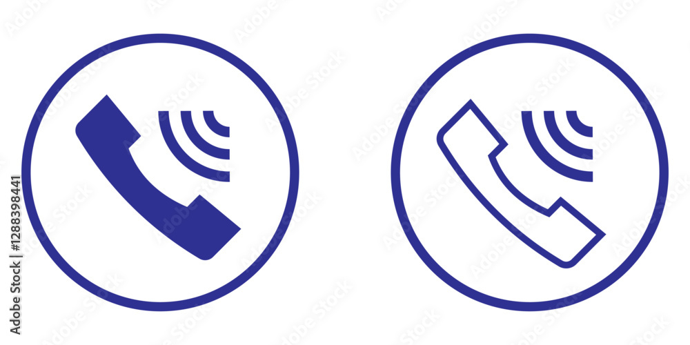 Vector Phone Call Icon Set. Answer And Decline Call Phone Button. EPS 10. Vector Phone Call Icon Set. Answer And Decline Call Phone Button. EPS 10.