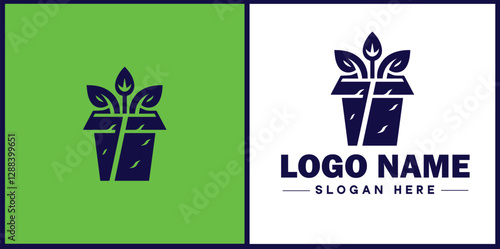 Food Packaging icon Food wrapping Food containerization Edible packaging flat logo sign symbol editable vector