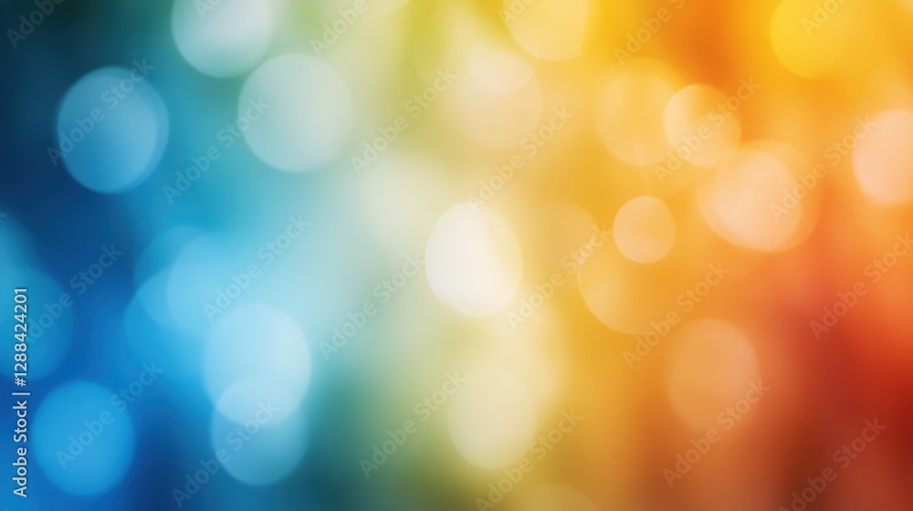 A kaleidoscope of vibrant circles in blues, oranges, and yellows blur into an abstract dance of color, evoking energy and movement with each unique shape A kaleidoscope of vibrant circles in blues, oranges, and yellows blur into an abstract dance of color, evoking energy and movement with each unique shape