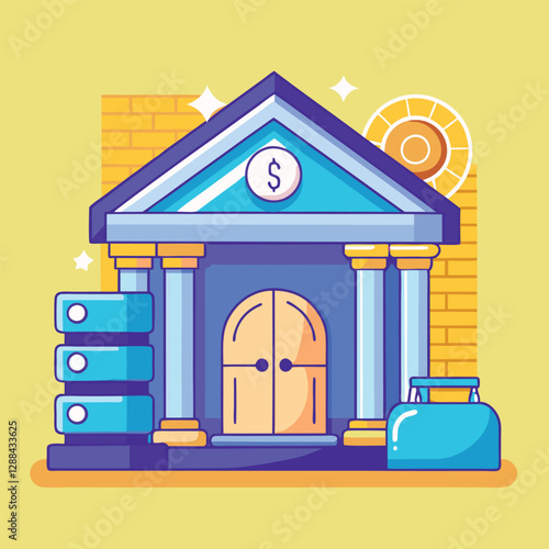 treasury vector art .