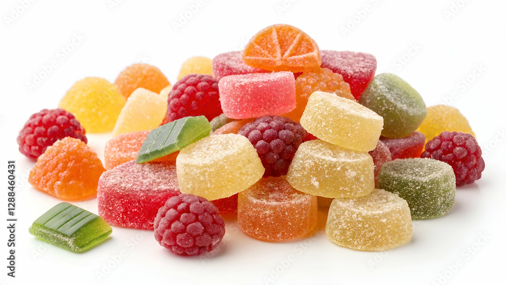 Sweet and colorful mix of gummy candies, soft marmalade, and jelly treats, ideal for dessert-themed branding and visuals. Sweet and colorful mix of gummy candies, soft marmalade, and jelly treats, ideal for dessert-themed branding and visuals.