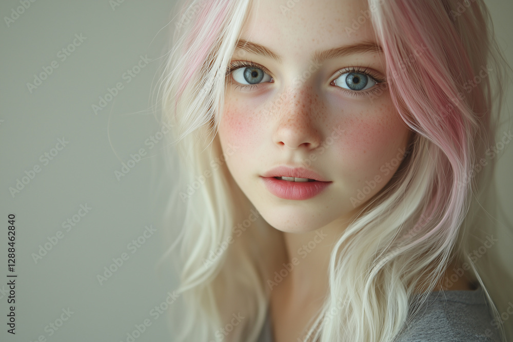 beautiful young blonde girl
