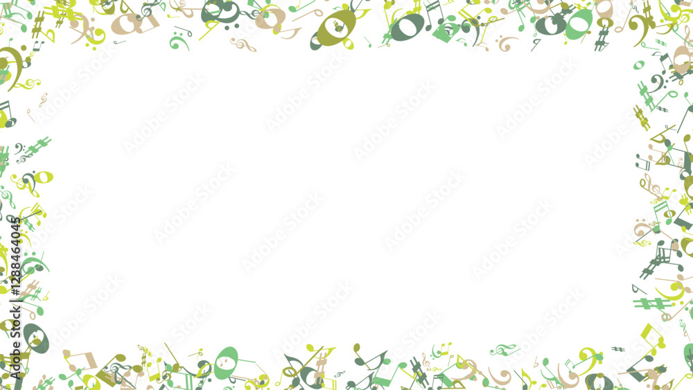 Vector Music Frame with Decorative Musical Notes – Elegant Border for Posters, Certificates, and Invitations Vector Music Frame with Decorative Musical Notes – Elegant Border for Posters, Certificates, and Invitations