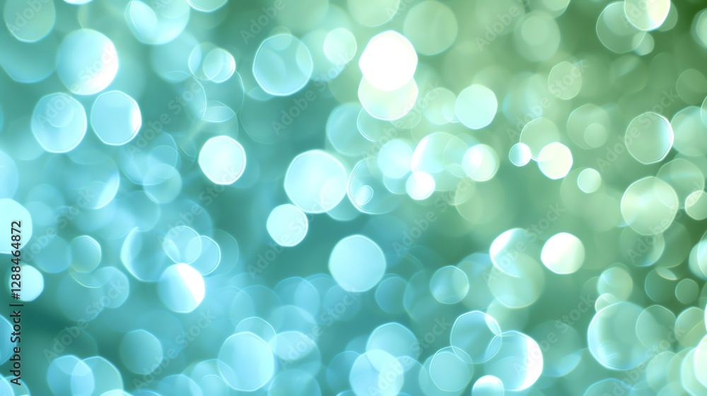 Abstract background of blurred and sparkly, light blue and green colors. Abstract background of blurred and sparkly, light blue and green colors.