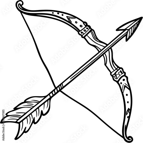 Bow and arrow
