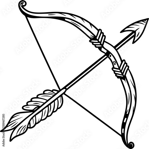 Bow and arrow
