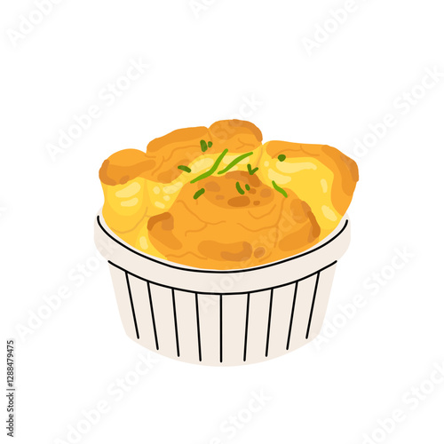 Cartoon eggs dishes, cooked eggs. Fried, boiled, fluffy egg, scrambled omelette and egg sandwich, healthy delicious breakfast flat vector illustration set. Tasty cooked egg dishes