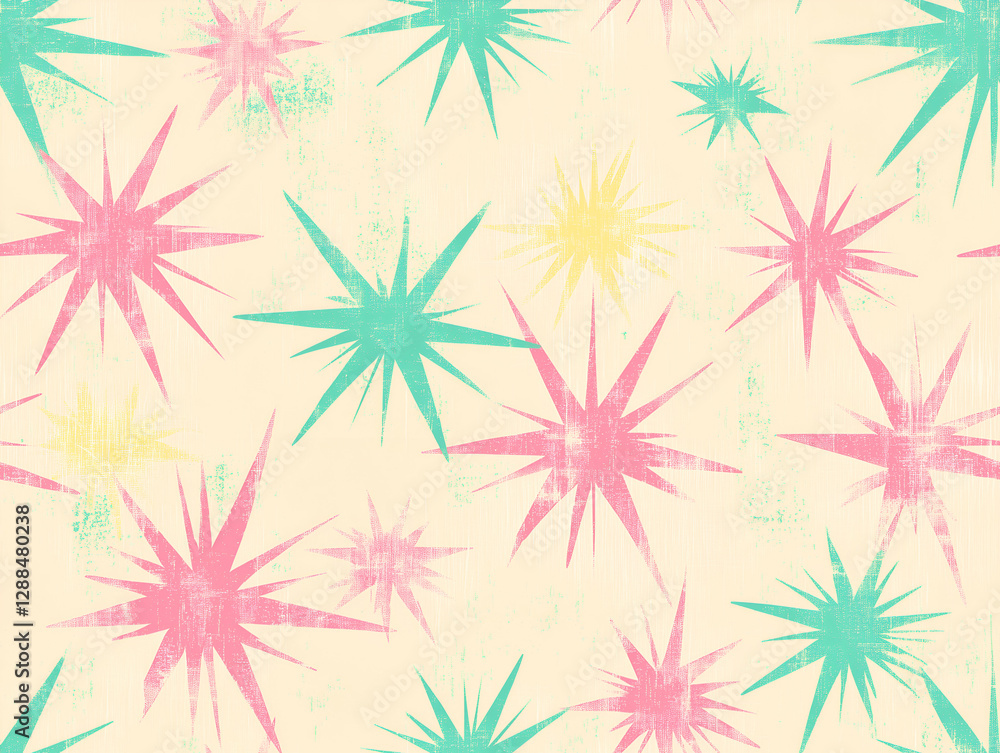 Abstract Seamless Starburst Design – Playful and Decorative Pattern for Wallpaper, Packaging, and Scrapbooking Abstract Seamless Starburst Design – Playful and Decorative Pattern for Wallpaper, Packaging, and Scrapbooking