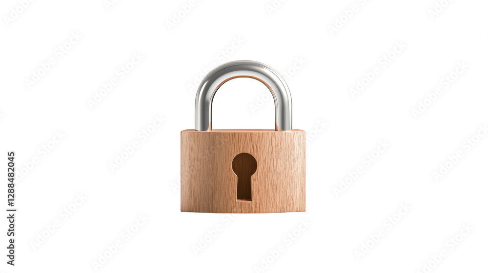 Locked security, a closeup of lock fastened on vibrant plaid fabric, symbolizing protection and privacy Locked security, a closeup of lock fastened on vibrant plaid fabric, symbolizing protection and privacy