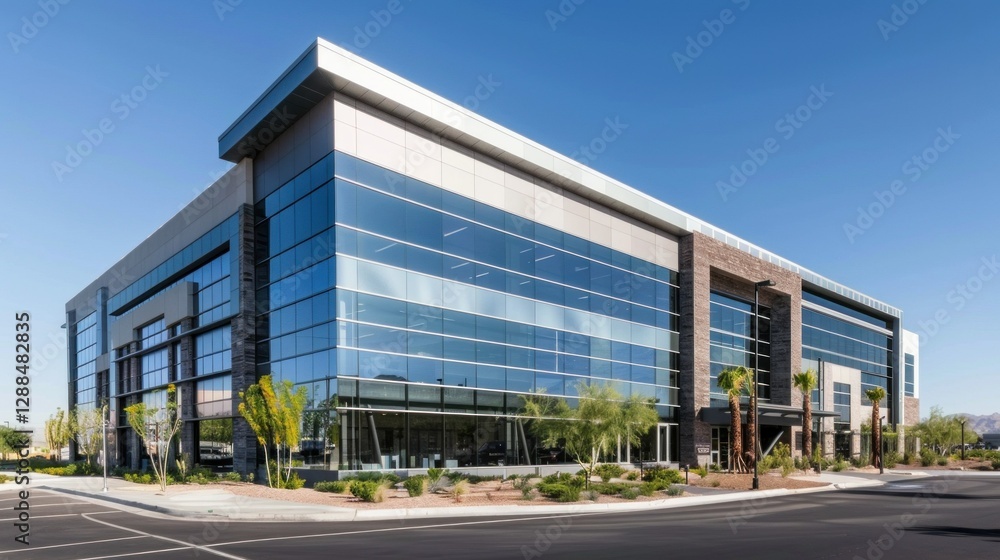 USA-based office building exterior with modern architectural features. stock photo --ar 16:9 --style raw --v 6 Job ID: 35dfa5ad-c2e5-4b1e-b04e-34fee9bd81e6 USA-based office building exterior with modern architectural features. stock photo --ar 16:9 --style raw --v 6 Job ID: 35dfa5ad-c2e5-4b1e-b04e-34fee9bd81e6