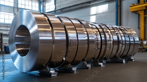 Wallpaper Mural Industrial Steel Roll Torontodigital.ca