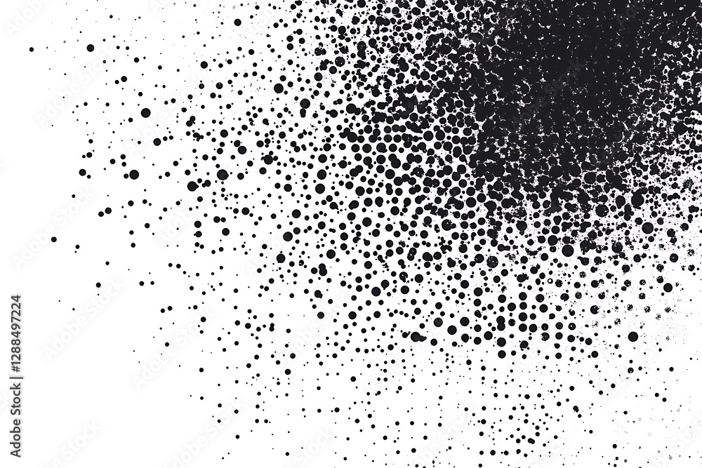 Abstract Black Dots Background Texture Abstract Black Dots Background Texture
