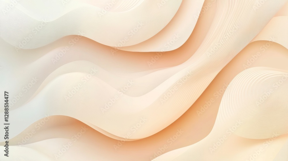 Abstract Fabric: Gentle waves of soft fabric in warm, earthy tones create a sense of fluidity and elegance. The flowing texture and subtle gradients offer a sense of luxury and serenity. Abstract Fabric: Gentle waves of soft fabric in warm, earthy tones create a sense of fluidity and elegance. The flowing texture and subtle gradients offer a sense of luxury and serenity.