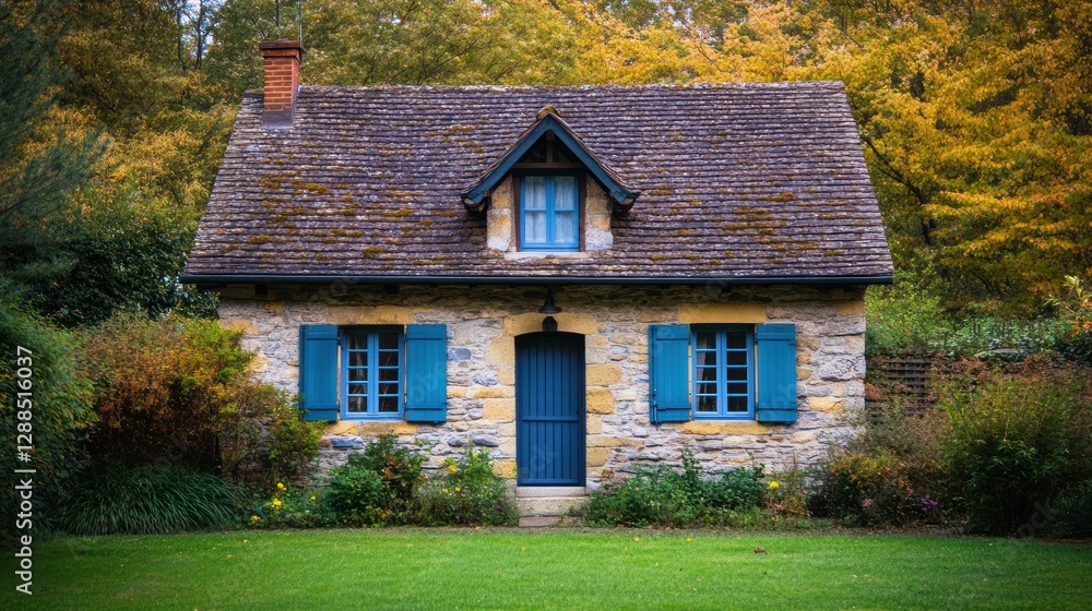 old house in the park old house in the park