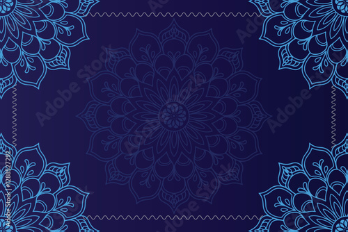 Mandala background design premium vector backdorp