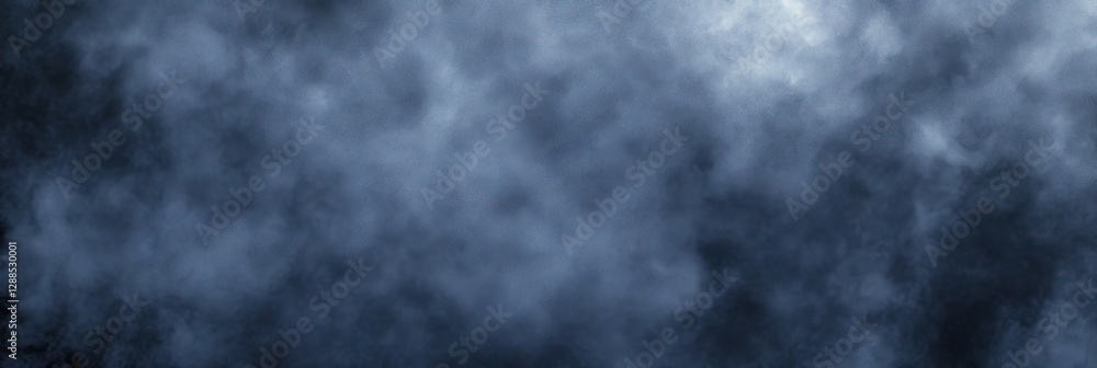 Fototapeta premium Dark smoky clouds, atmospheric backdrop, design overlay