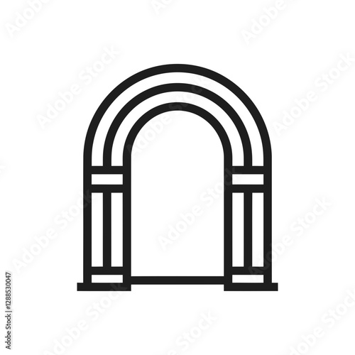 Triple Archway Passage Icon