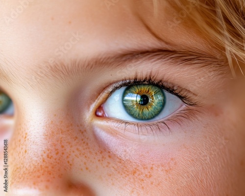 Gazing into the Window of the Soul A Child's Eye Reflecting Trust, a metaphor for the Family therapy session Focused listening can open dialogue Communication, the Bridge to Healing Building Trust photo