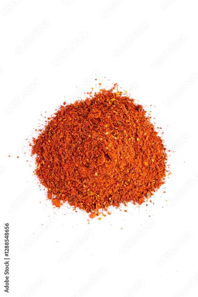 East spices and seasoningsisolated on a white background. Pile East spices and seasoningsisolated on a white background. Pile
