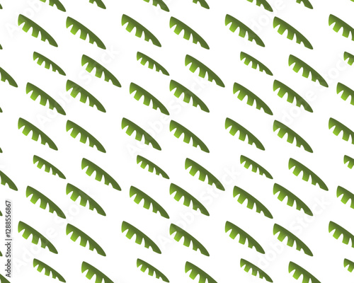Seamless pattern with palm laves.