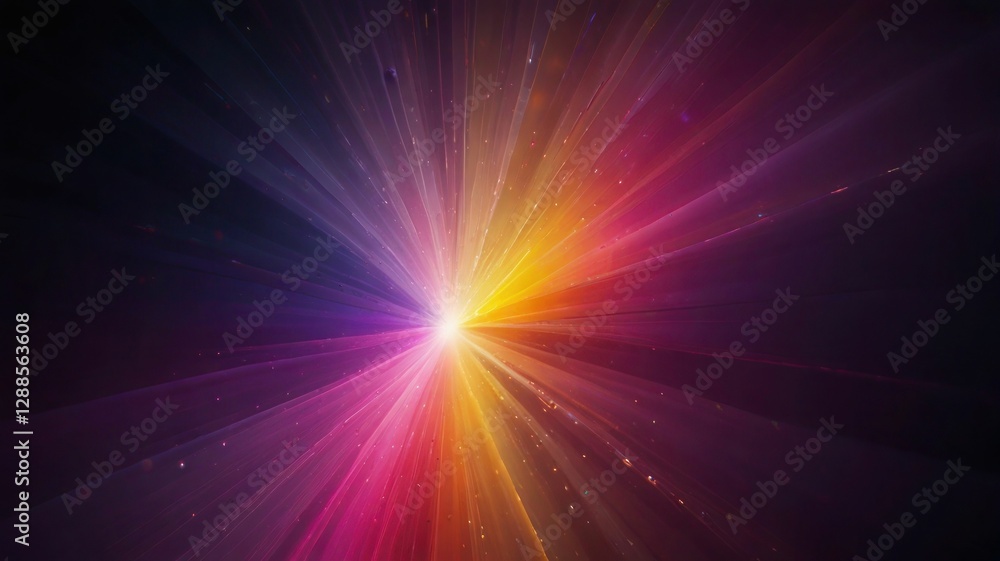 Obraz premium mixed color light effect