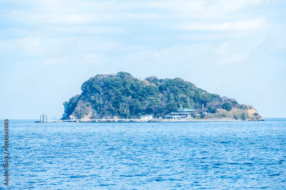 Fototapeta premium 空と島