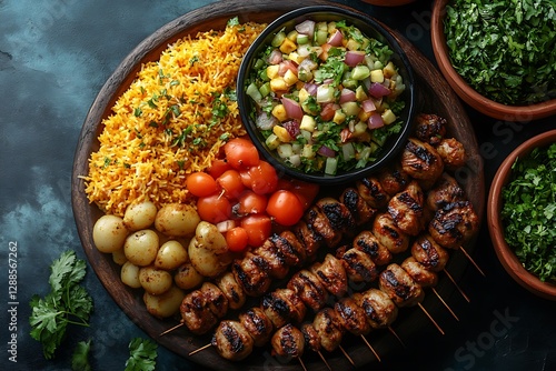 Obraz na płótnie Varieties testy food.