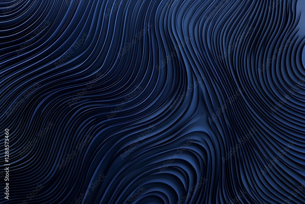 Abstract Blue Wave Pattern Background Abstract Blue Wave Pattern Background