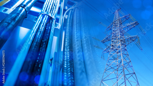 High voltage power line sup...