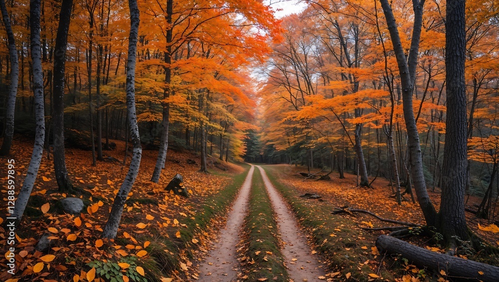 Fototapeta premium autumn in the forest