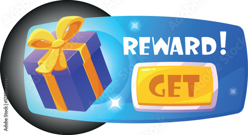 Get reward button game menu