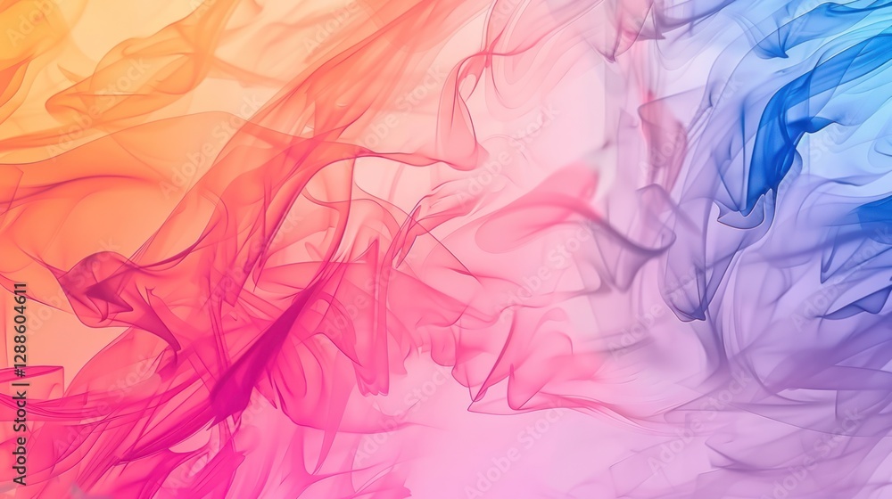 Fototapeta premium Colorful gradient background with vibrant and smooth transitions, colorful, gradient, background, vibrant, smooth