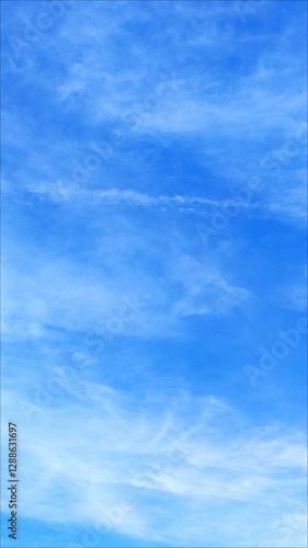 blue sky with clouds