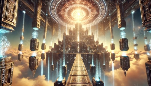 天空に浮かぶ神秘の神殿｜Mystical Floating Temple in the Sky