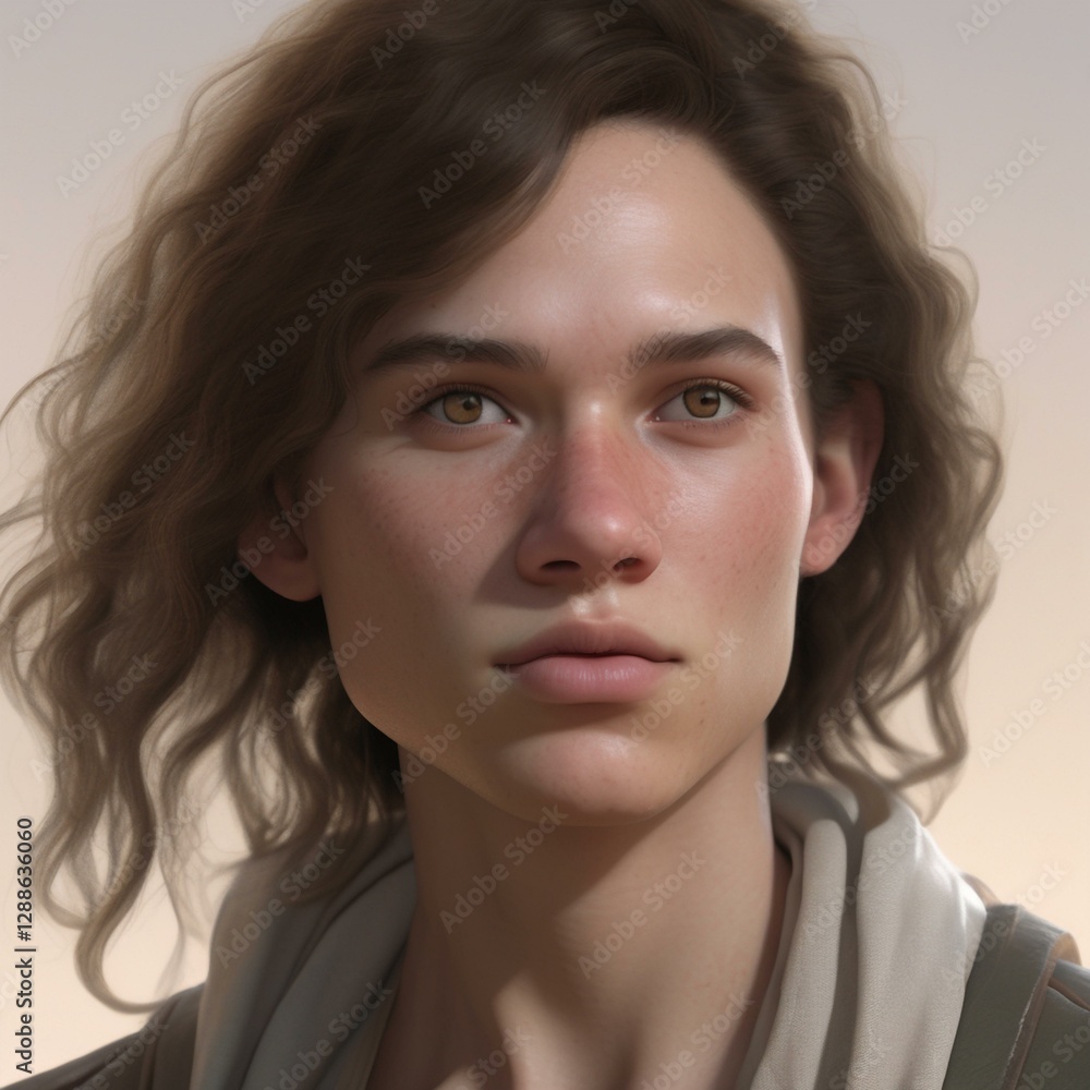 A highly detailed, hyper-realistic close-up portrait of an AI-generated human face. This digital artwork features lifelike skin textures, expressive eyes, and natural lighting. A highly detailed, hyper-realistic close-up portrait of an AI-generated human face. This digital artwork features lifelike skin textures, expressive eyes, and natural lighting.