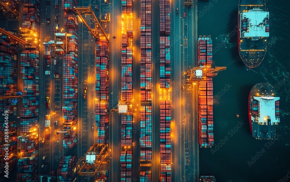 Obraz premium Strategies for international trade in ecommerce