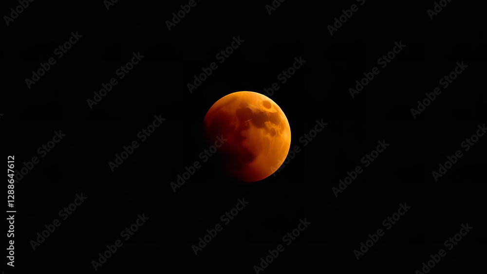 Crimson Celestial Spectacle: Spellbinding Blood Moon Tableau Crimson Celestial Spectacle: Spellbinding Blood Moon Tableau