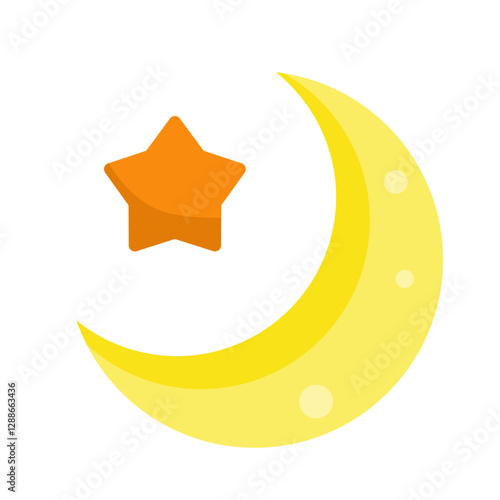 moon and stars