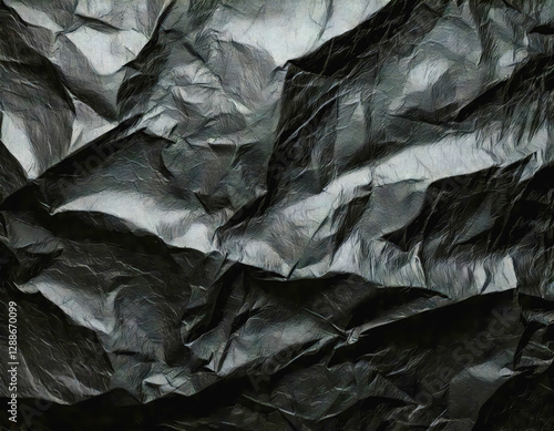 Wallpaper Mural black paper was crumpled background texture design Torontodigital.ca