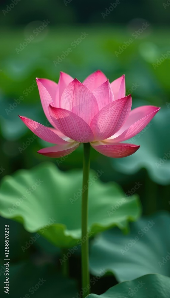 Mature lotus seed on a submerged lotus plant stem, peaceful, bloom Mature lotus seed on a submerged lotus plant stem, peaceful, bloom