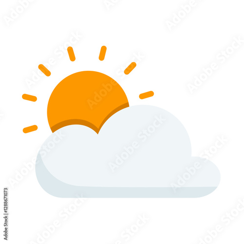 sun and cloud
