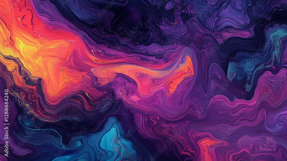 Futuristic Technology Abstract Design Featuring Neural Network Motifs