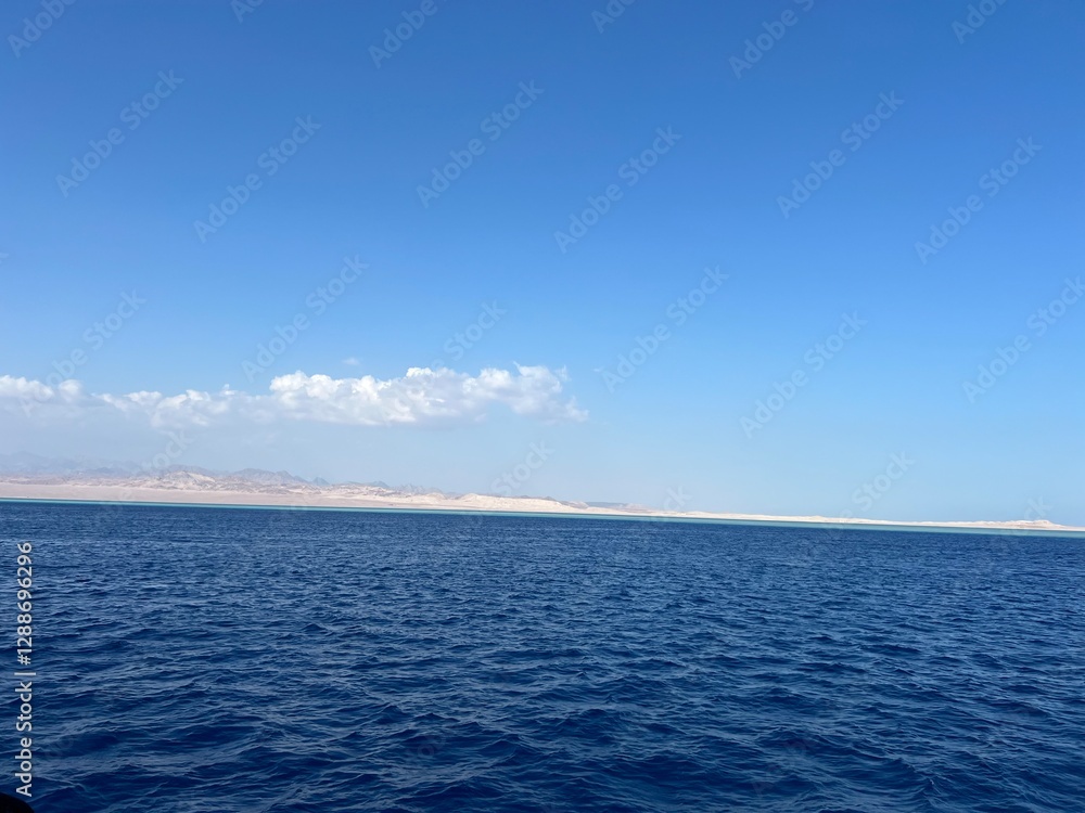 Obraz premium Mediterranean Sea Red Sea in Egypt