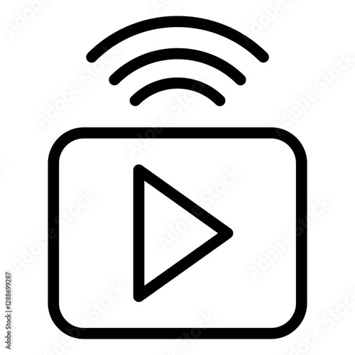 Smart Media Vector Icon