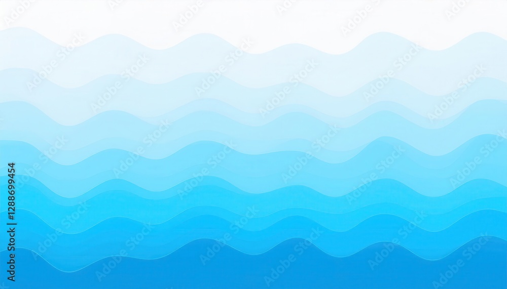soft gradient waves of light blue colors creating a serene ocean or water theme, for background or calming designs soft gradient waves of light blue colors creating a serene ocean or water theme, for background or calming designs