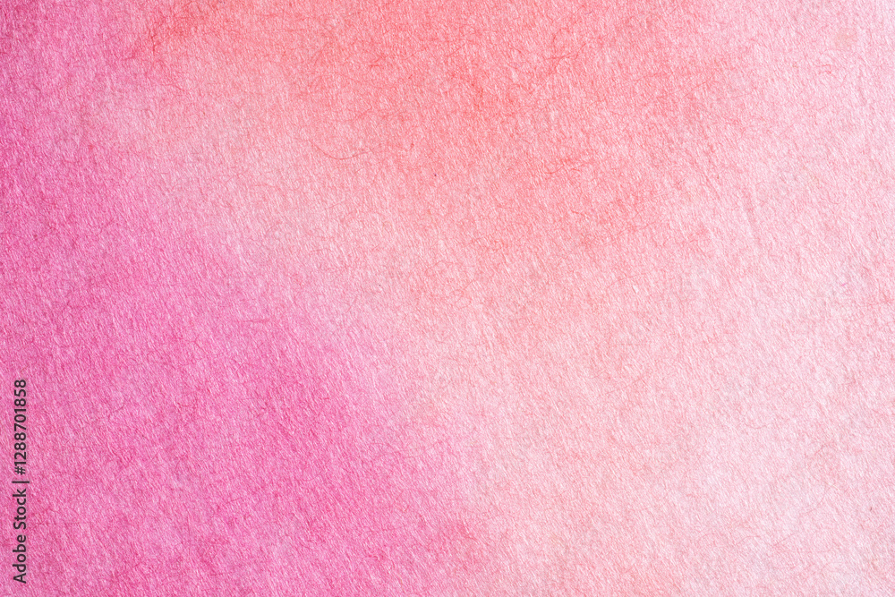 Fototapeta premium Abstract pink watercolor style Japanese paper background materia