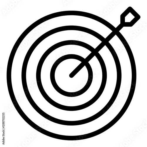 Set Goals Vector Icon